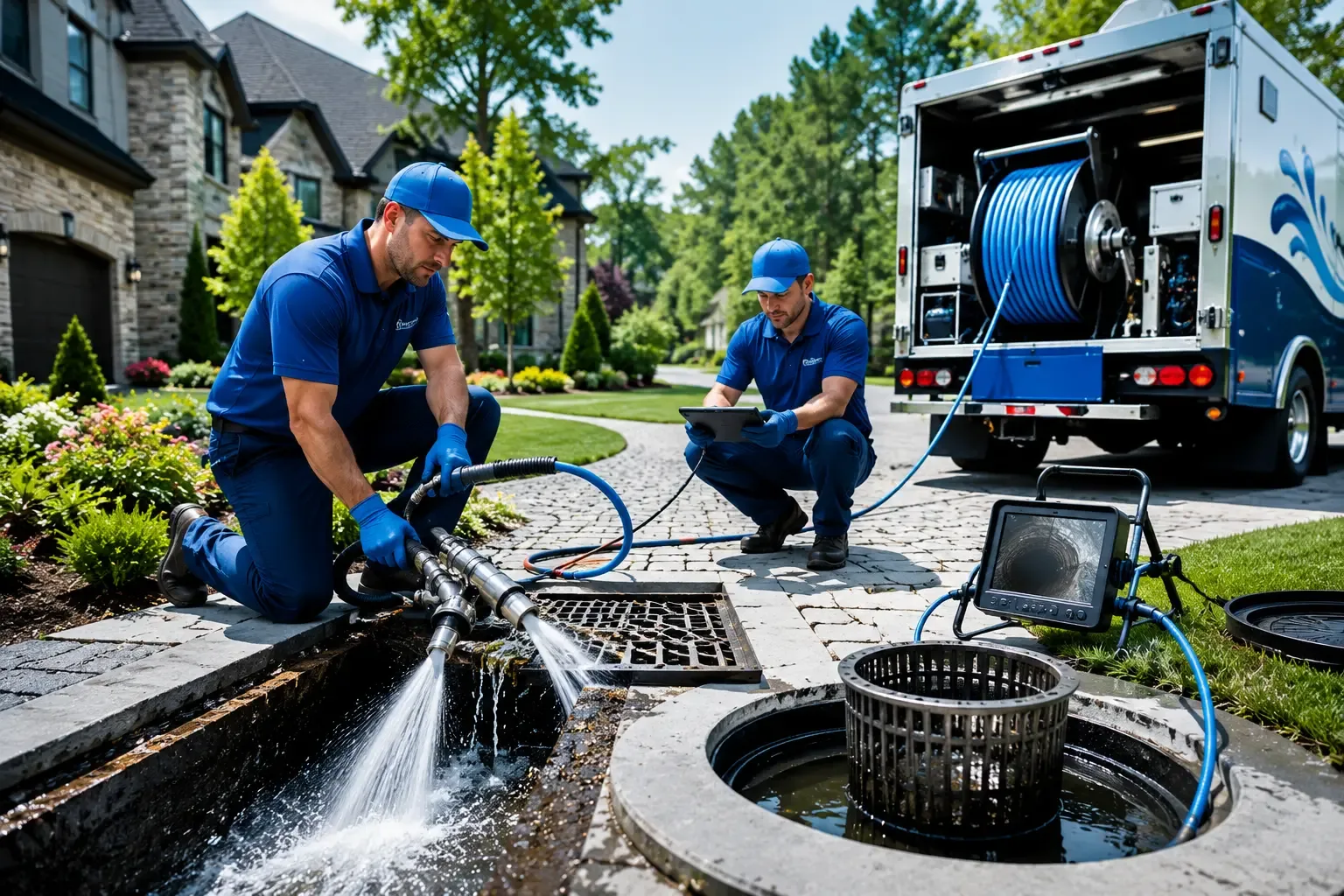 Local outdoor drain cleaning professionals in Rockwood, IL